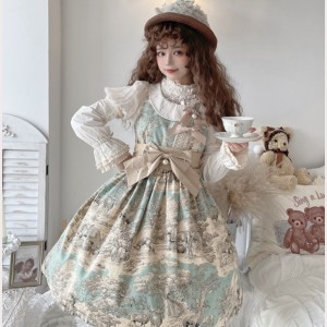 Winter Hunting Period Classic Lolita Dress JSK by Magic Tea Party (MP123)